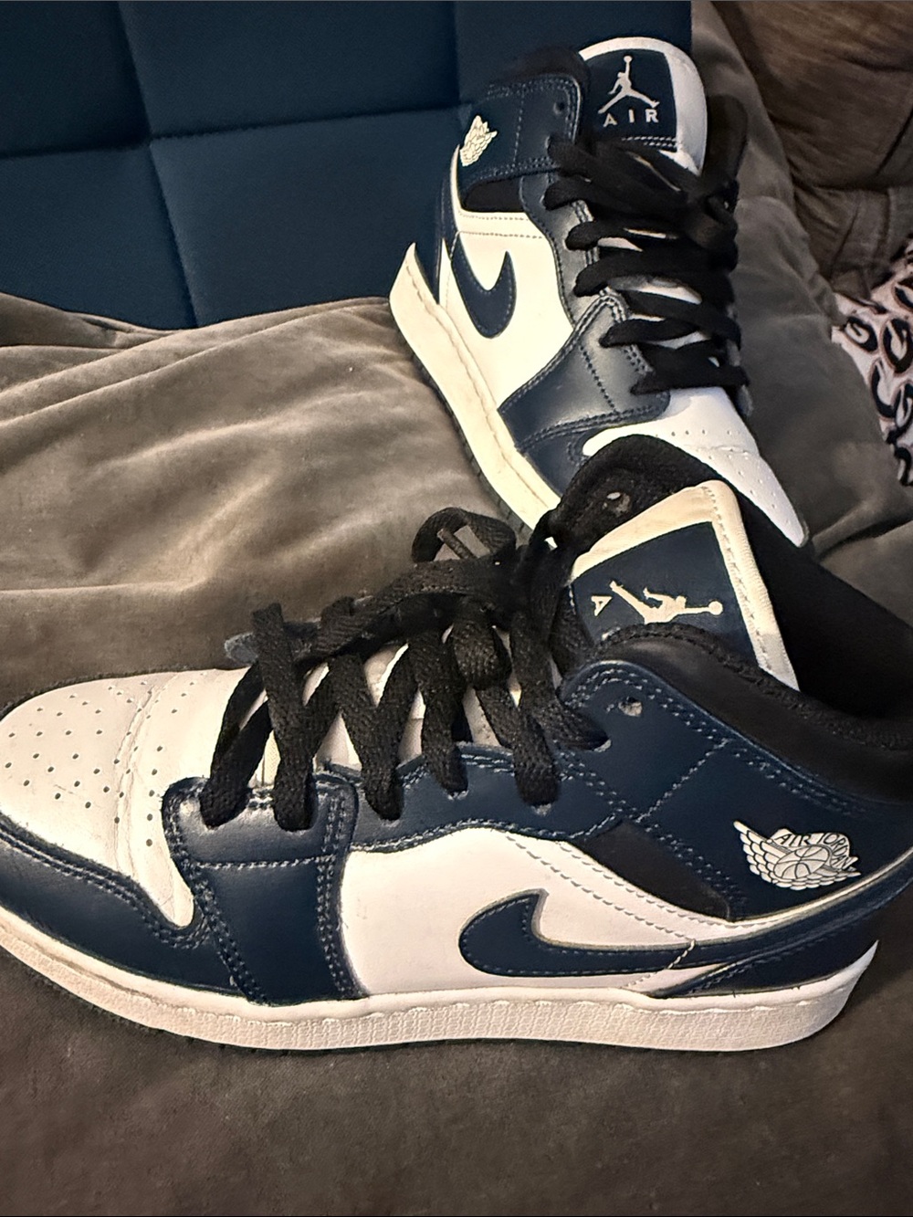 Jordan Air Ones mid rise youth size 5